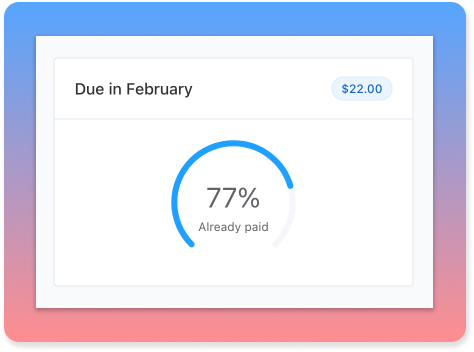 RenuBill dashboard stat cards components